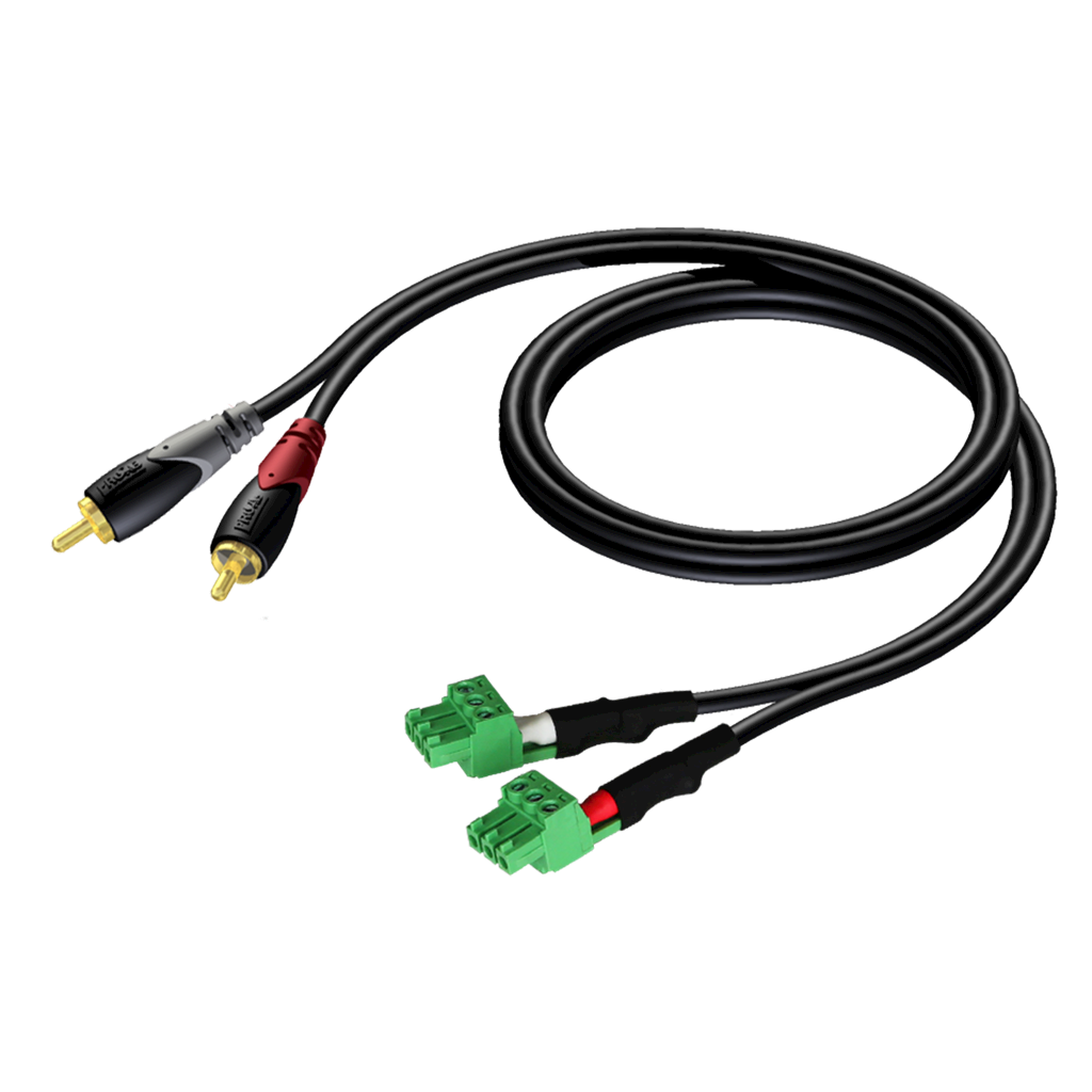 CLA832/1.5 Propojovací kabel s koncovkami AUDAC