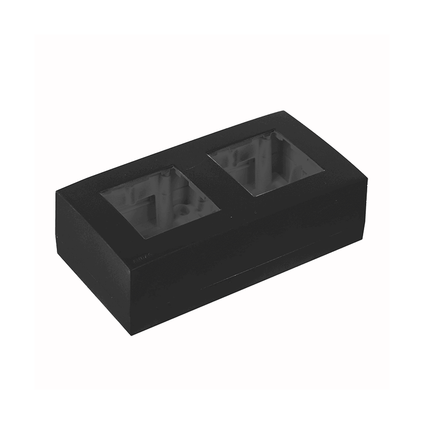 WB45D/B Instalační krabice na povrch černá AUDAC