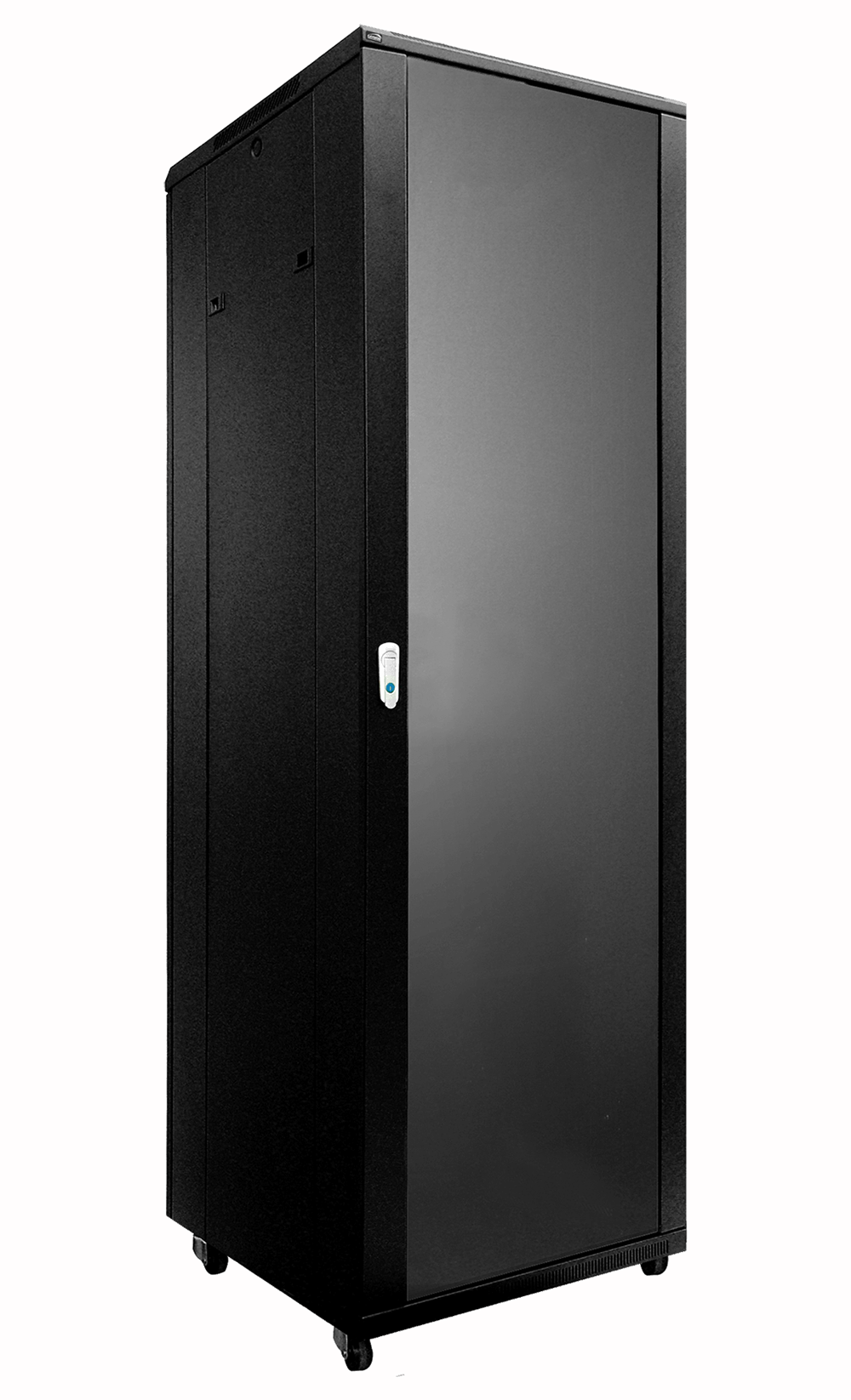 SPR642 Rozvaděč 42HU, 600x600mm černý CAYMON