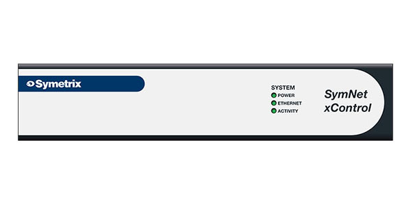 xControl Řídicí rozhraní xControl Symetrix xControl Řídicí rozhraní xControl Symetrix