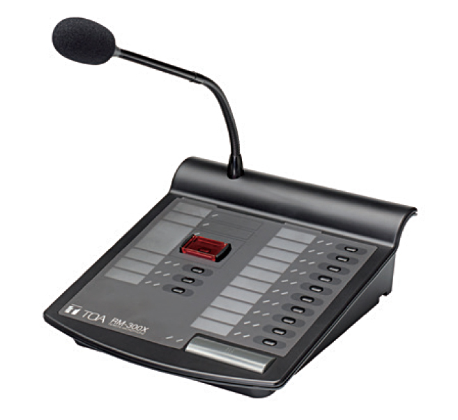 RM-300X Mikrofonní stanice TOA