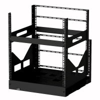 GPR412/B Rack 12 HU pro vestavbu, výsuvný / otočný CAYMON